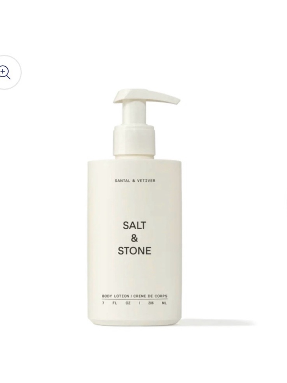Salt & Stone Santal & Vetiver Body Lotion - White